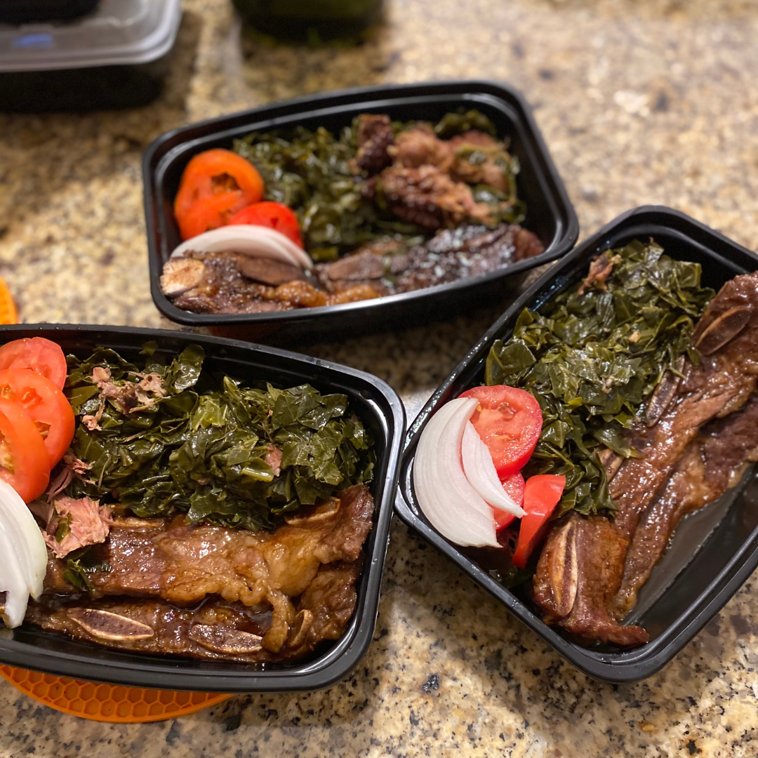 Savor the Goodness: Thin Cut Short Beef Ribs with Collard Greens